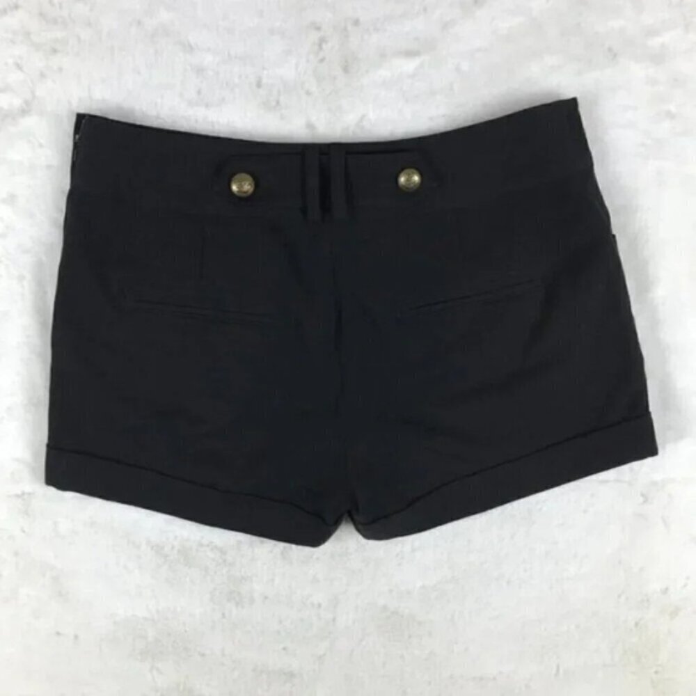 H&M Black Casual Nautical Shorts Size 8 - Picture 7 of 11